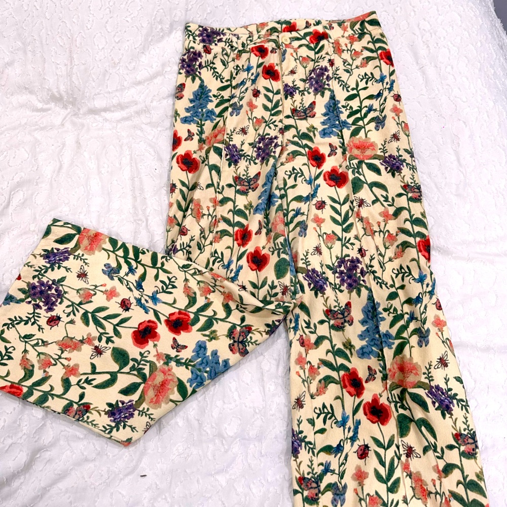 Fun Spring Print Pants/ Trousers